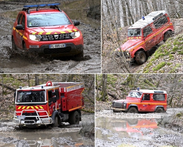 Une formation tout terrain à l’esprit «feux de forêts», pour les pompiers de Saône-et-Loire