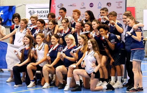 L'équipe de France junior de roller derby est vice-championne du monde