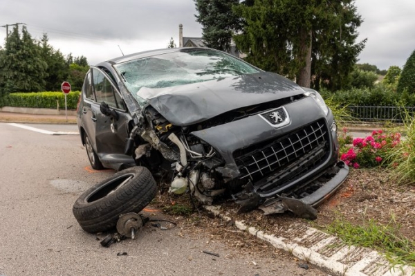 Un piéton fauché par une voiture