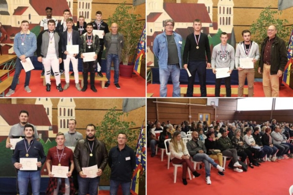 Pleins feux sur la remise des prix au CFA du Bâtiment à Autun