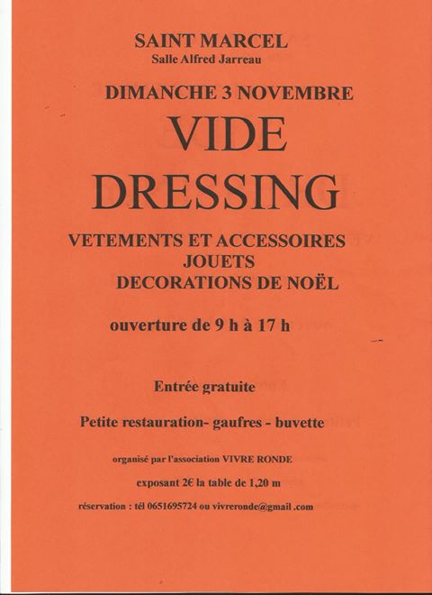 Vide dressing organisé par l'Association Vivre Ronde 