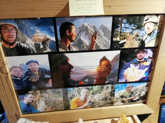 Bel élan de solidarité des cristalliers du Mont Blanc en mémoire à l'un des leurs 