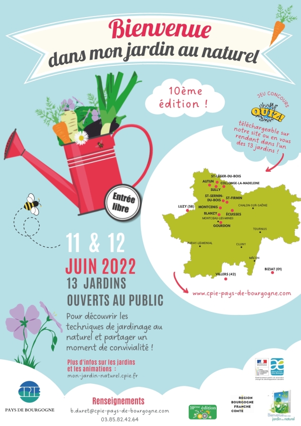  13 jardiniers de Saône et Loire vous ouvrent les portes de leurs jardins