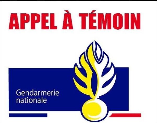 Appel à témoin lancé par la gendarmerie de Saône et Loire 