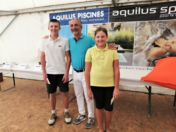 Golf  -  Coupe Aquilus Piscines et Spas : les jeunes au top 