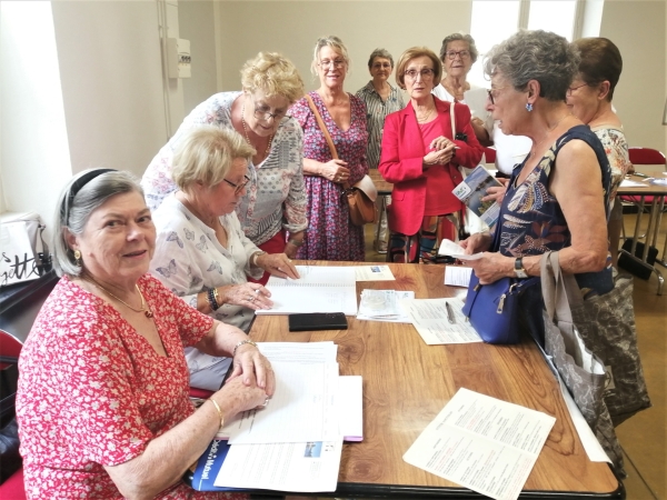 Ce mardi, c’était la journée de rentrée à l’AVF Chalon...