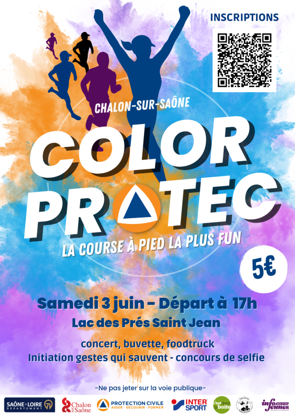 La Color Protec c'est ce samedi à Chalon 