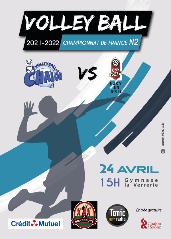 CHAMPIONNAT DE FRANCE (N2) - VOLLEY - Chalon-sur-Saône reçoit Sucy en Brie 