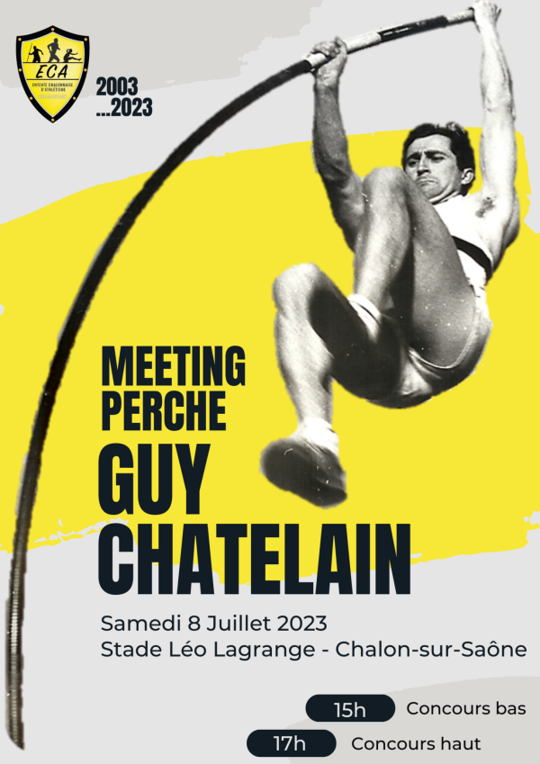 Le meeting perche Guy Chatelain porté par l'ECA est annoncé 