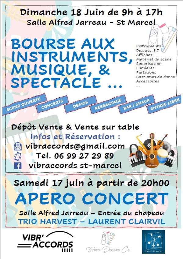 Une bourse spéciale musique organisée à Saint-Marcel 