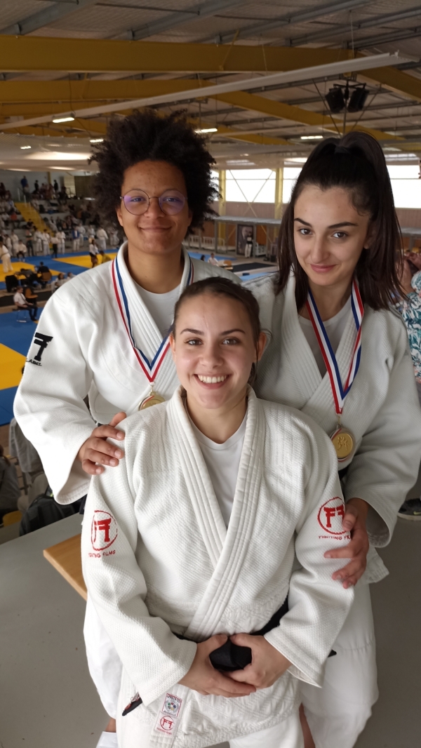 Un trio féminin pour 3 championnats de France ! 