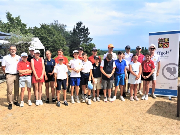 Ecole de golf : doublé chalonnais, Amaury Lavollée champion régional U12 devant Esteban Castellon 