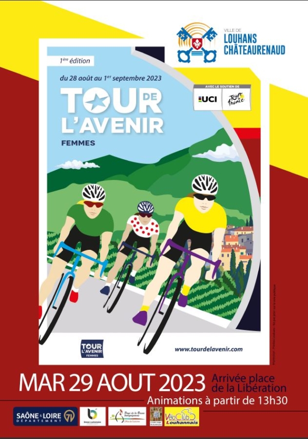 CYCLISME - Le Tour de l'Avenir Féminin fera étape à Louhans-Chateaurenaud