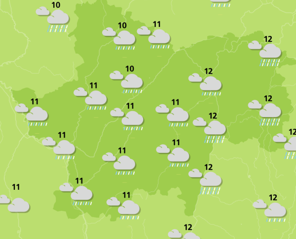 Une semaine bien arrosée en Saône et Loire 