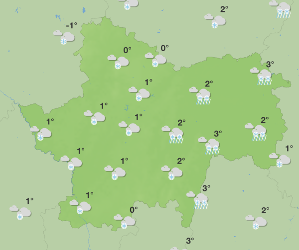 La neige annoncée en plaine en Saône et Loire 