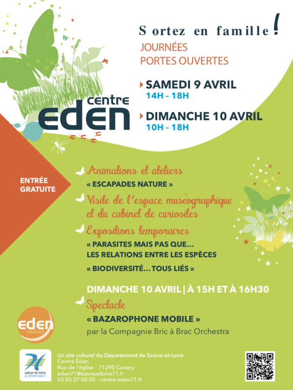 Le centre EDEN organise ses traditionnelles portes ouvertes samedi 9 avril 