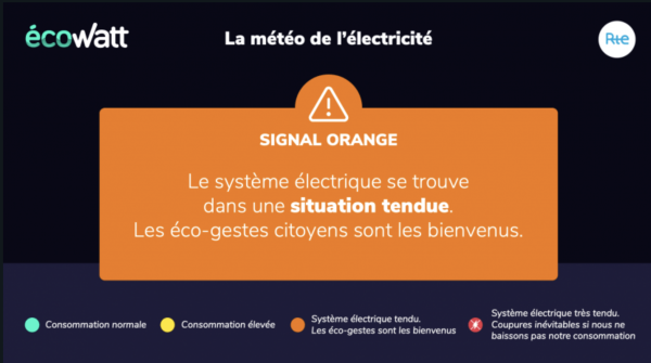 Vague de froid : particuliers et entreprises invités à limiter leur consommation d’électricité lundi