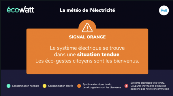  Vague de froid : particuliers et entreprises invités à limiter leur consommation d’électricité lundi