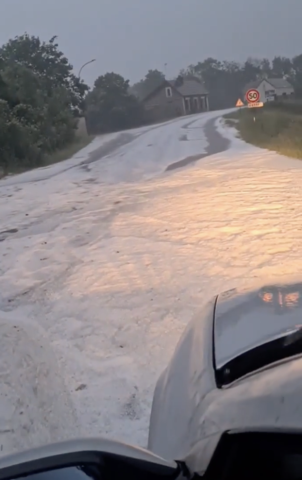 Impressionnant orage de grêle ce samedi soir dans l'Yonne 