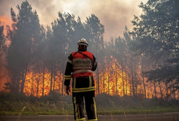 Incendies en Gironde : près de 60 pompiers de Bourgogne Franche-Comté partis en renfort
