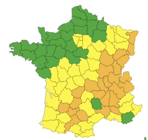 La journée la plus chaude de l'année attendue ce mercredi 