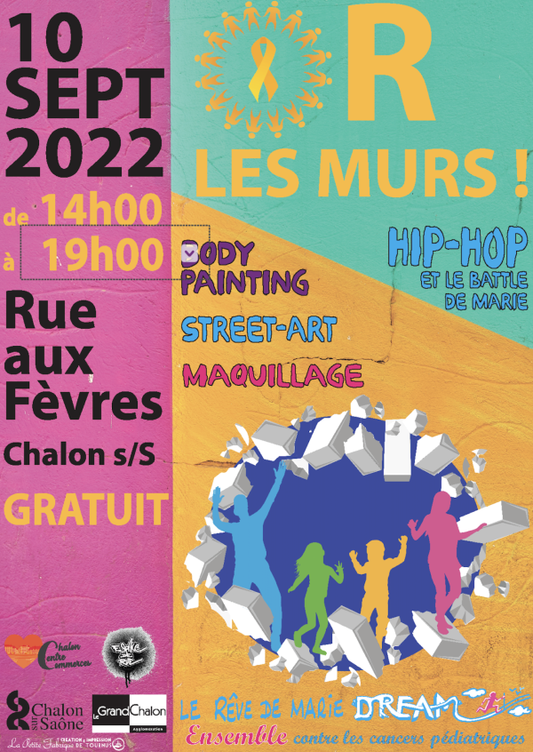 OR LES MURS - Le cœur de Chalon se mobilise pour les enfants malades