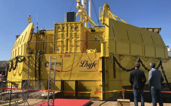 "Une première mondiale » dans la production d'hydrogène au large de la Vendée