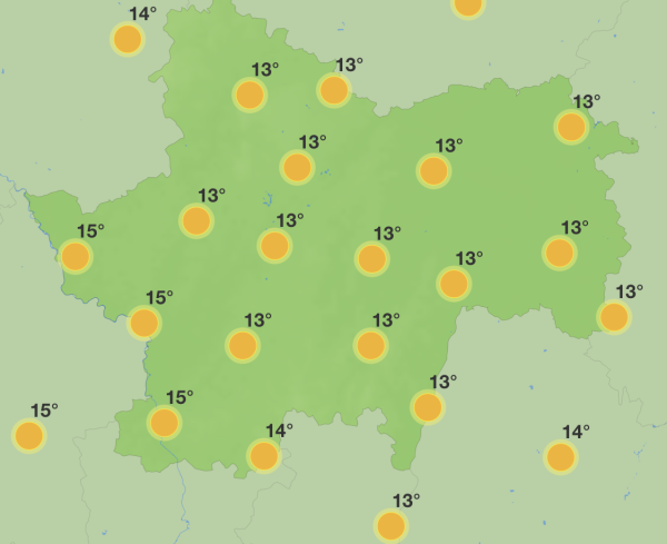 Matinées fraîches mais soleil radieux en perspective en Saône et Loire 