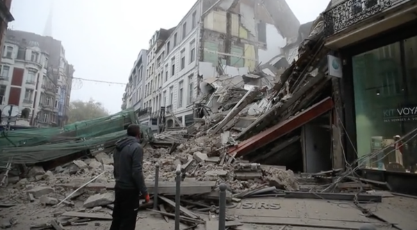 Deux immeubles s’effondrent en centre-ville de Lille 