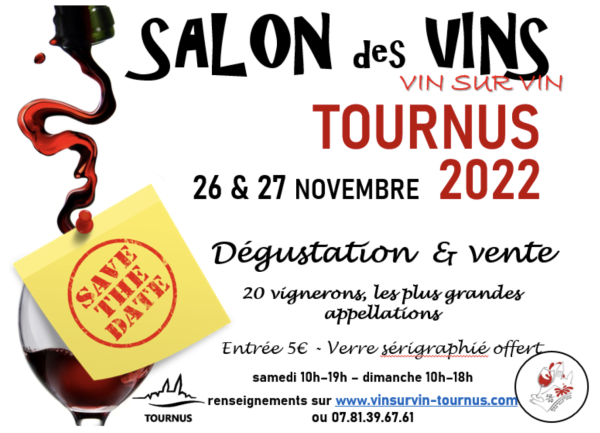 Vin sur Vin vous donne rendez-vous les 26 et 27 novembre pour son grand salon