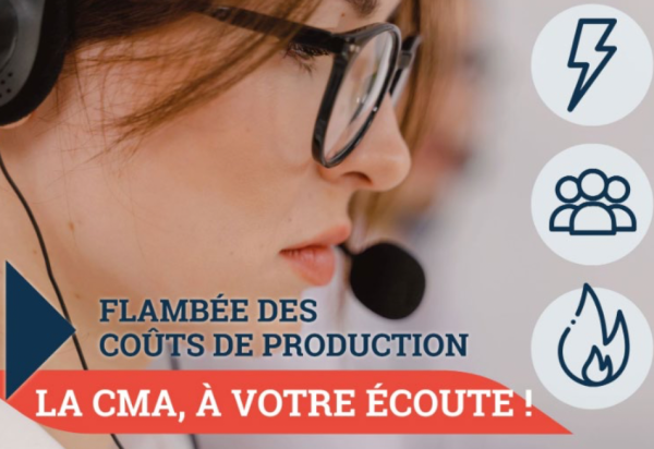 Face à la flambée des coûts de production, la Chambre des Métiers et de l'artisanat de Bourgogne-Franche Comté met en place un service d'écoute 