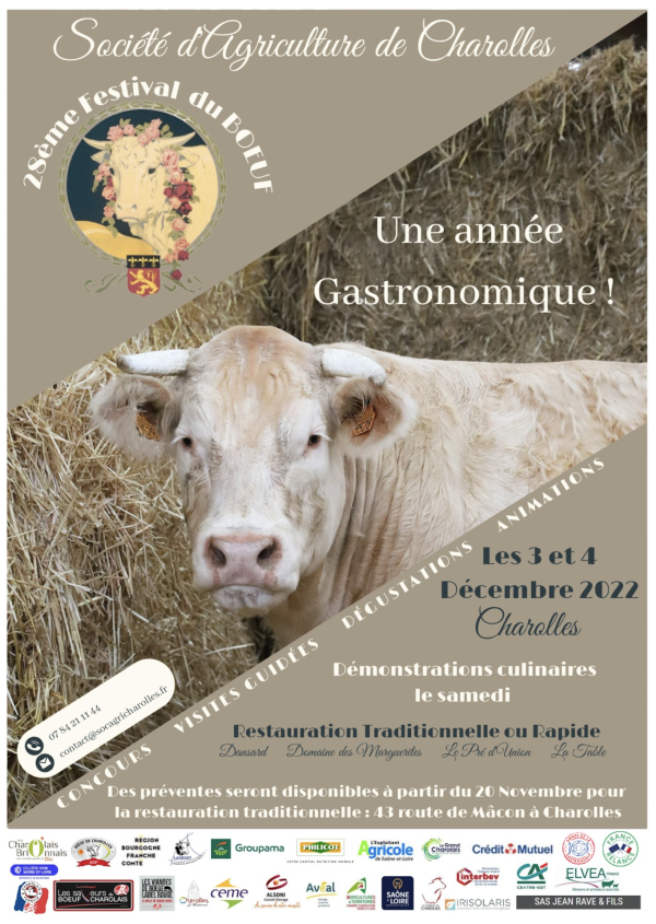 Festival du Bœuf à Charolles -  Sous le signe de la gastronomie