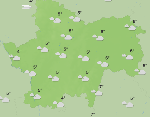 Côté météo, une fin de semaine bien déprimante en Saône et Loire 