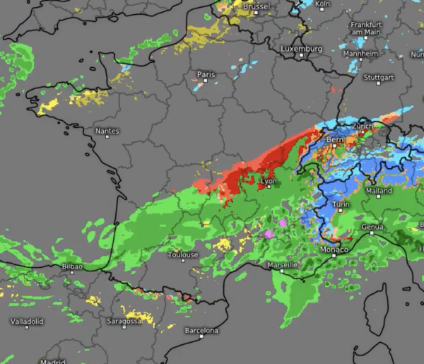 Risque de pluies verglaçantes cette nuit  en Saône et Loire 