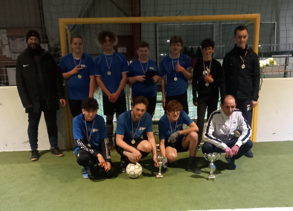 L'équipe de footballl de l'IME Georges Fauconnet a participé au Challenge Futsal du Concept Ball 