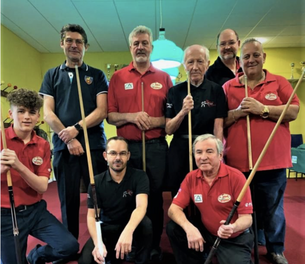 Les résultats du Billard Club Chalonnais du week-end 