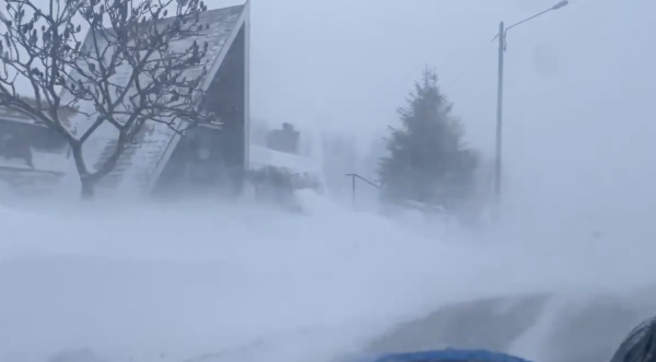 Un blizzard ce lundi matin dans le Doubs