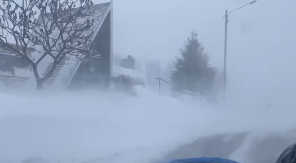 Un blizzard ce lundi matin dans le Doubs 