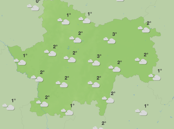 Une fin de mois pas très enthousiasmante côté météo en Saône et Loire 