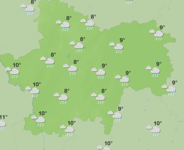 La pluie, tant attendue, fait son grand retour en Saône et Loire