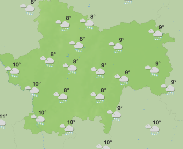 La pluie, tant attendue, fait son grand retour en Saône et Loire 