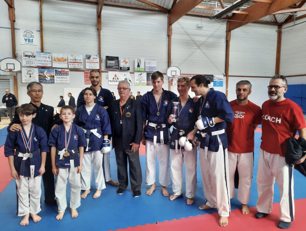 En route pour le championnat de France 2023, pour le Yoseikan Budo Chalonnais suite au championnat de Bourgogne