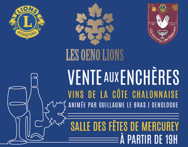 Une vente caritative de vins à Mercurey au profit de l'achat de fauteuils handisport 