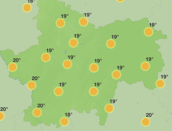 Les températures repartent à la hausse en Saône et Loire 