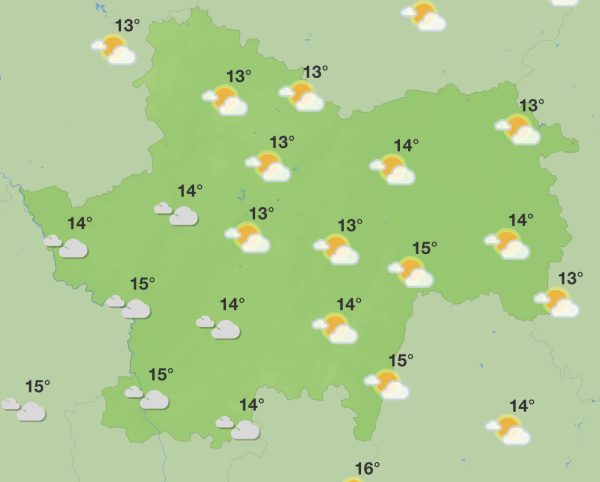 Peu ou pas de changements en Saône et Loire côté météo