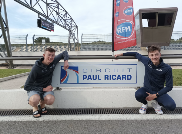 Un chalonnais sur le circuit Paul Ricard