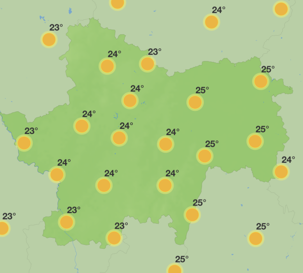 Ça s'annonce plutôt pas mal pour ce week-end en Saône et Loire ! 