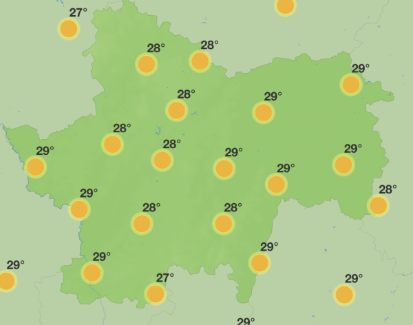 Nouvelle semaine chaude et ensoleillée en Saône et Loire 