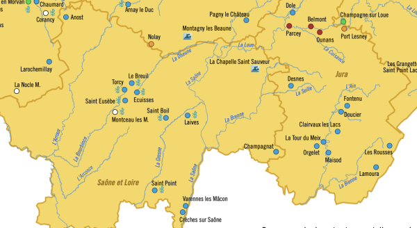 Quelle est la qualité des eaux de baignade en Saône et Loire ? 