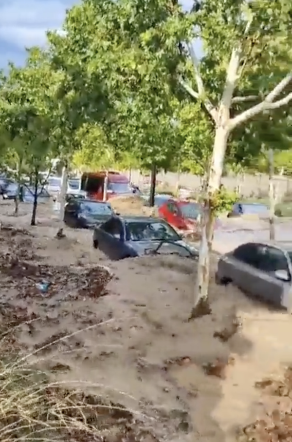Dans le Nord de l'Espagne, des inondations apocalyptiques 